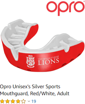opro mouthguard red
