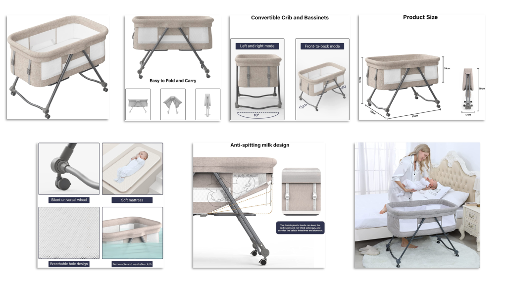 Baby category storyboard example