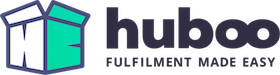 Huboo Logo horizontal with slogan default dark@2x